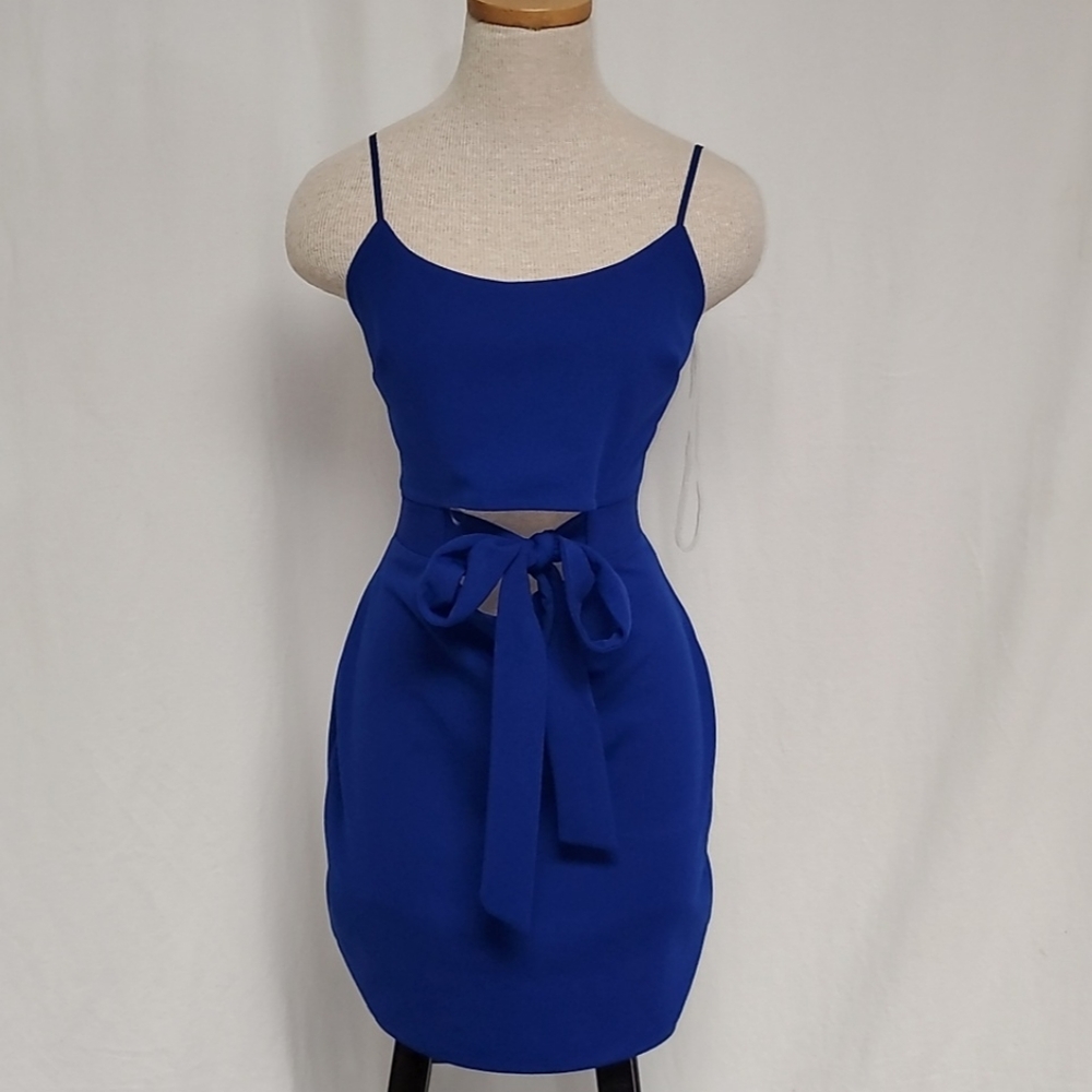 Blue Mini Junior Dress